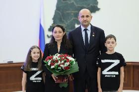 Орден мужества вручен семье героя