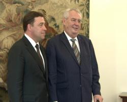 Встреча с президентом Чехии